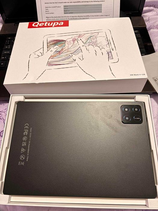 Чисто НОВ Таблет 4/128гб