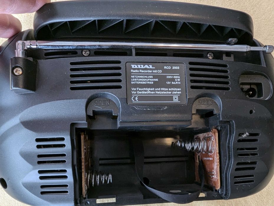 Радиокасетофон cъc CD и радио