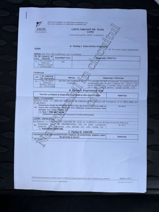 Vant atelier mecanic cu tot cu pod rulant