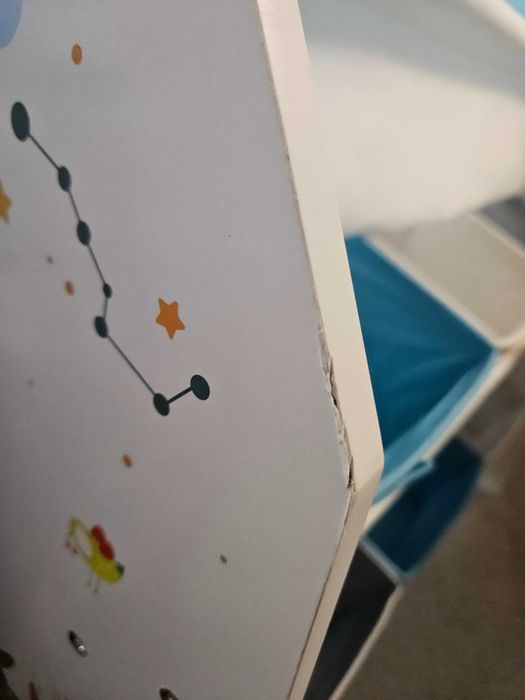 Детска етажерка за играчки и книжки