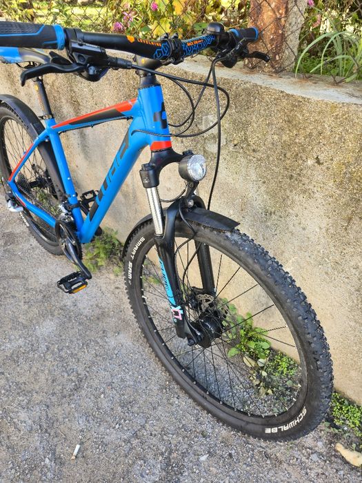 Cube Aim 27.5 М размер 3х8 скорости Хидравлични дискови Динамо главина