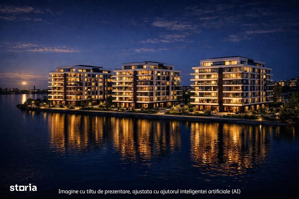 Teren 3771 mp,zona Lacul Morii, Vedere catre lac