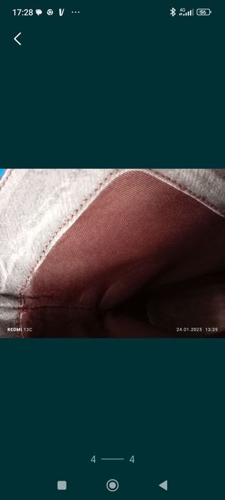Ghete piele maro si negre măr 40