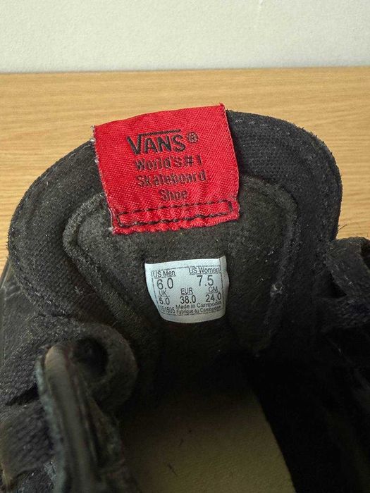 Кеды Vans высокие, 38, как новые