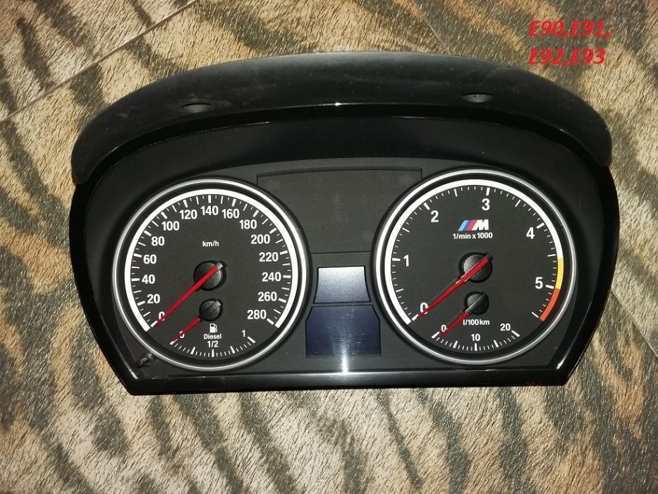 Табло бмв,километраж за бмв Е90,Е91,Е46 Е60,Е61,Е63,Е70 Х1,Х5,Х6