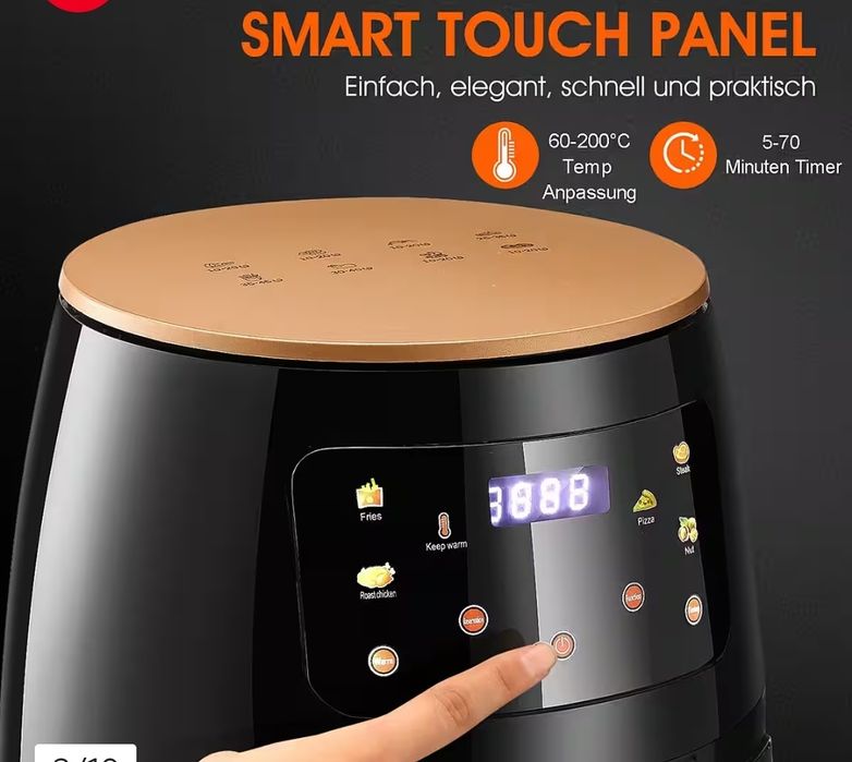 Airflayer Oyajia Friteuza cu aer cald  6L fara ulei