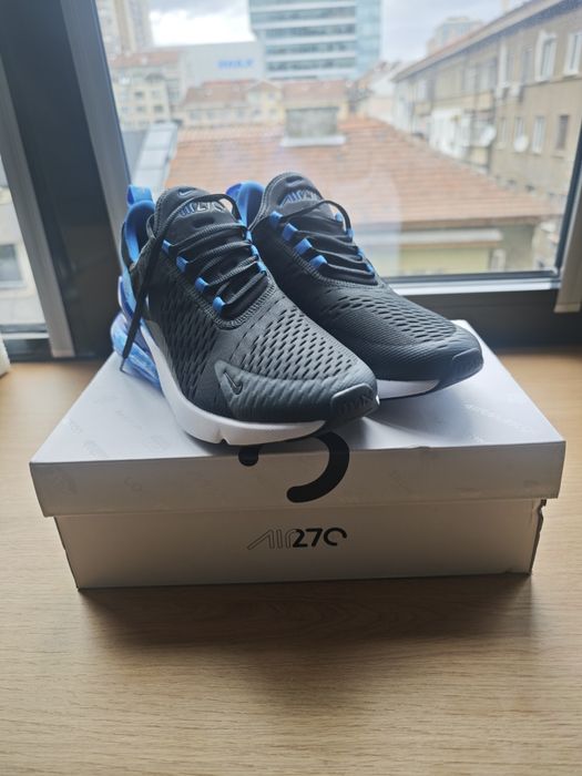 Nike Air 270 blue mesh