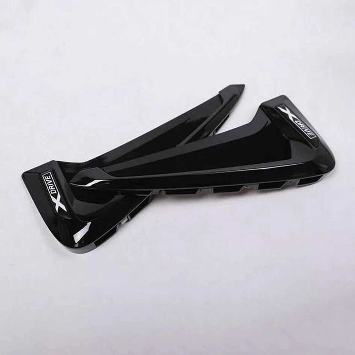 Extensii Ornamente Logo XDRIVE Aerisiri Aripi BMW X5 F15 Negru Lucios