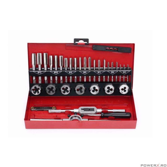 Trusa filiere si tarozi, 32 piese, Kraft