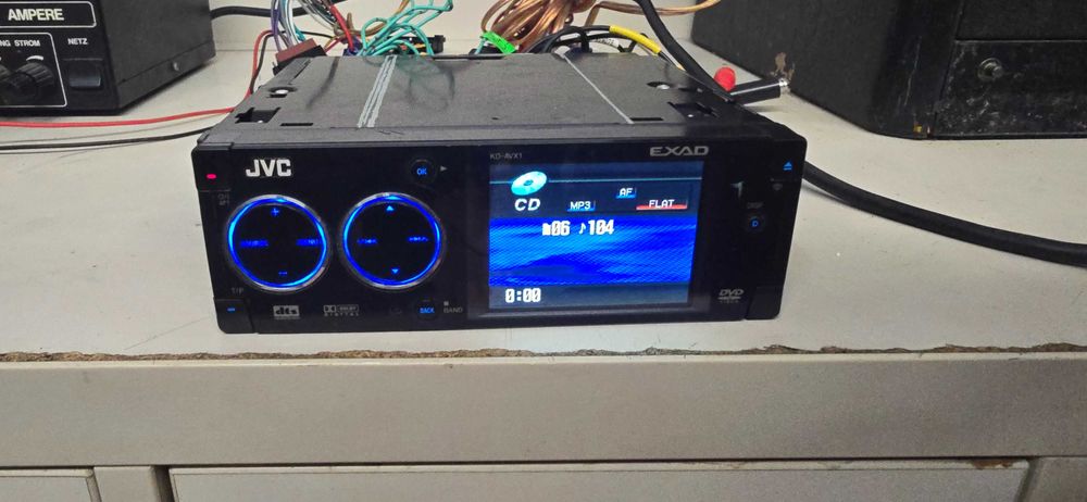 CD ,DVD  auto  JVC exad