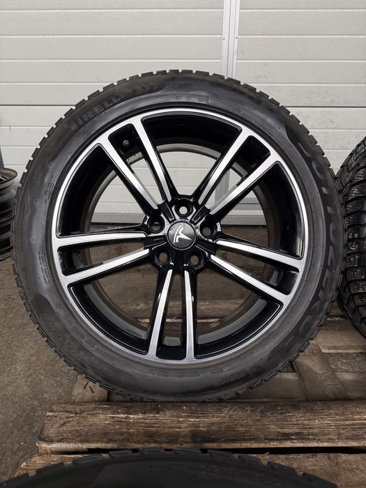 Jante originale Tesla model S  5x120 cu anvelope iarna 255/45 19
