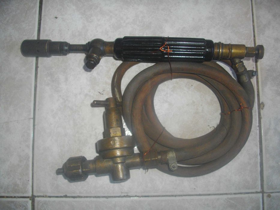 Газови Горелка Маркуч Вентил-Старо Качество/ Редуцир Вентил Газов-Герм