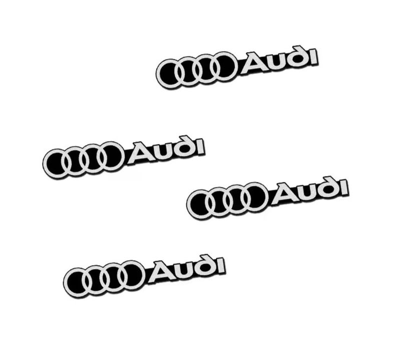 Емблема стикер лого Ауди Logo Audi