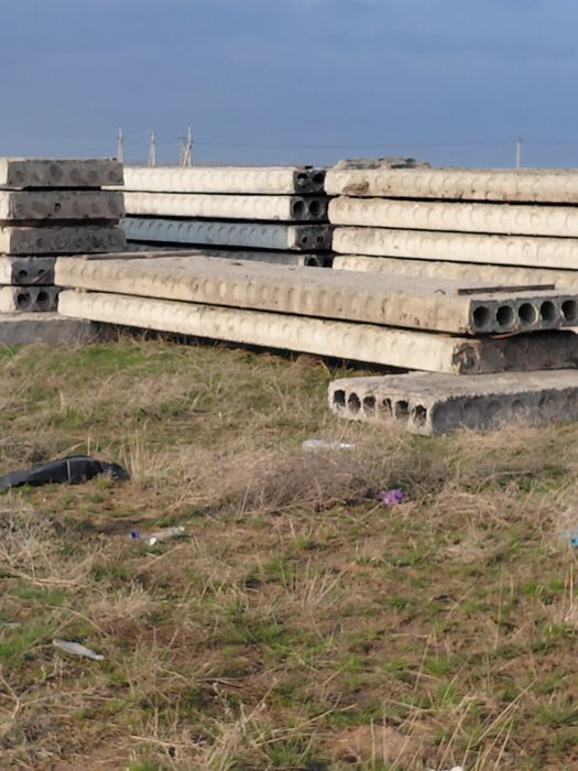 Плиты перекрытия Б/у5,8; 5,9;6,3 плиты ребристые, заборные, стеновые,ф