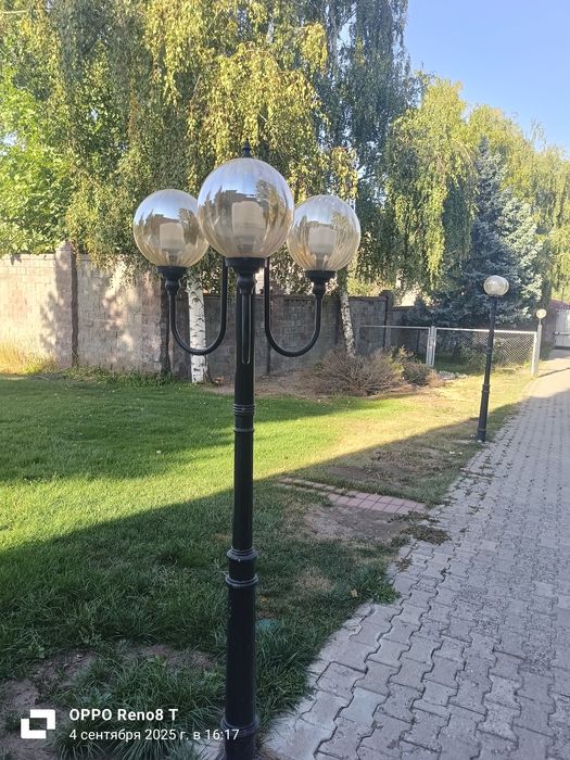Садовые фонари .