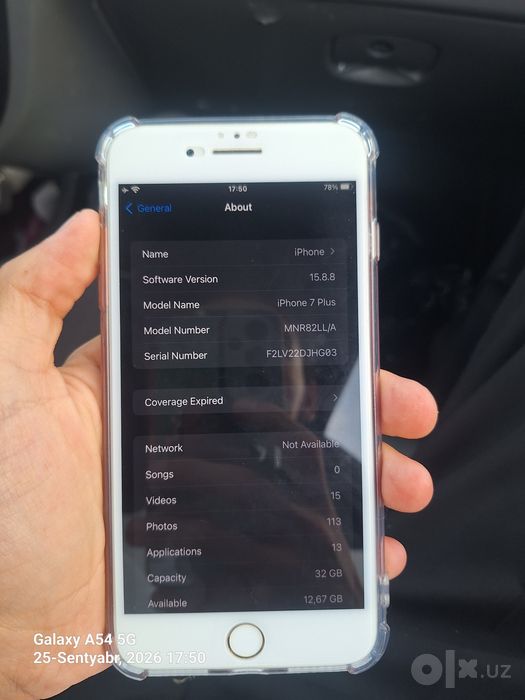 Iphone 7 plus 32tali