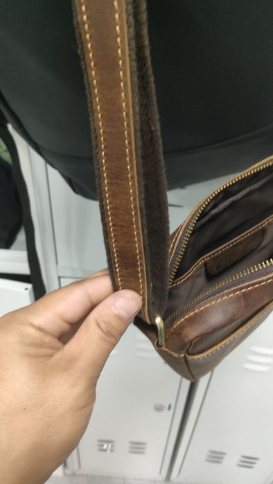 Продам барсетка натуральная кожа