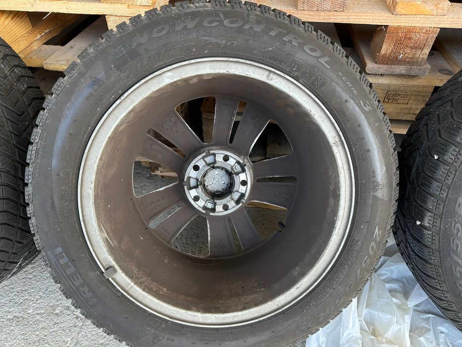 Оригинални джанти Peugeot 308 sw 16” с гуми Pirelli Winter 205/55 R16 – DOT 2021