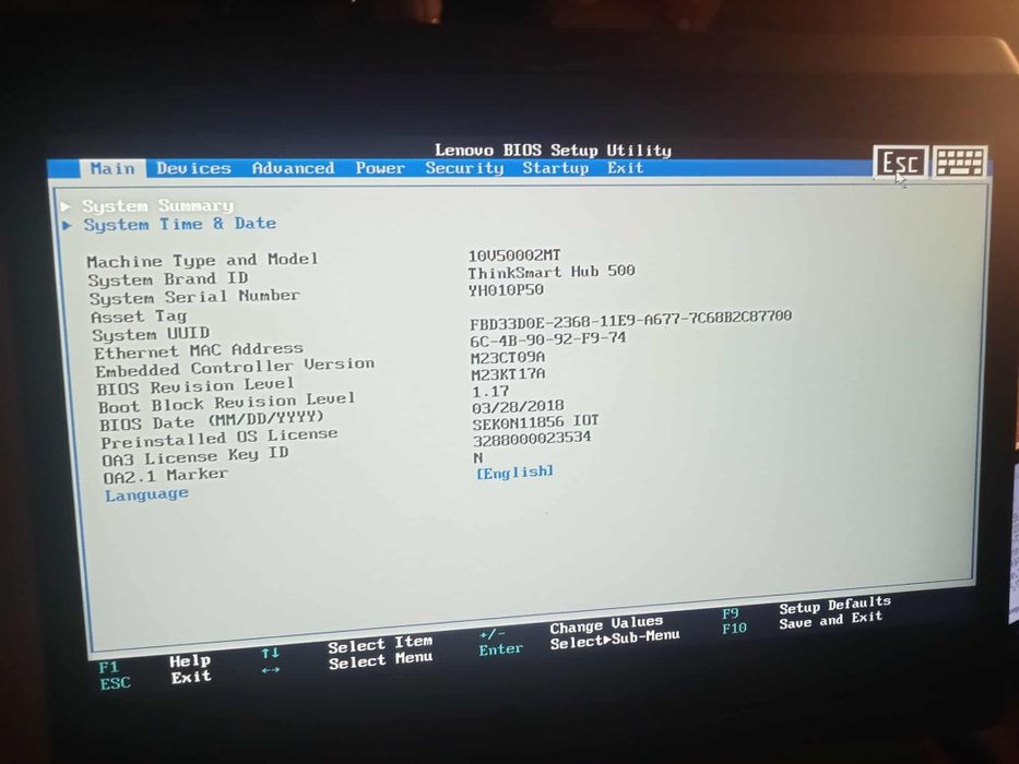 Lenovo Thinksmart Hub500