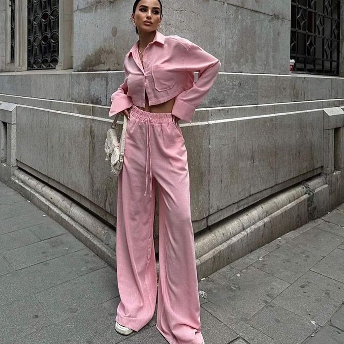 Сетове за пролетта и лятото. 

Размерите са С, М, Л и ХЛ; прег