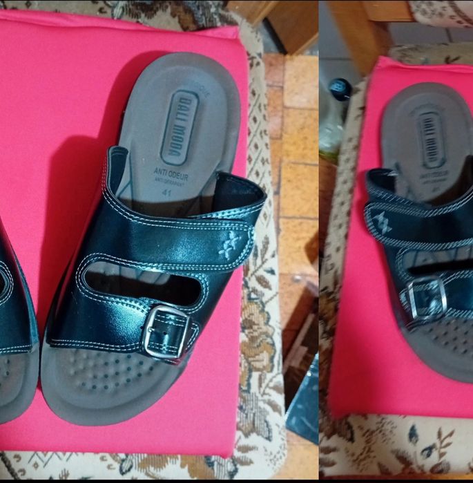 Slapi barbati cu talpa antiderapanta