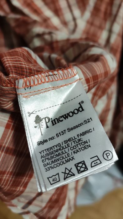 Pinewood outdoor М размер туристическа риза в отлично състояние
