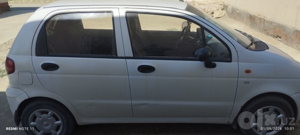 Matiz 2 poz.2009 yil rangi oq