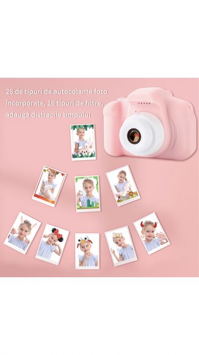 Camera foto digitala Blasko, pentru copii, functie foto/video, Ful