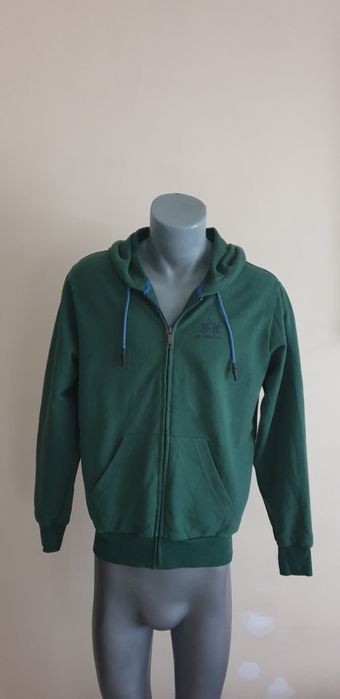 La Martina Full Zip Hoodie Mens Size M ОРИГИНАЛ! Суичер с цял Цип!