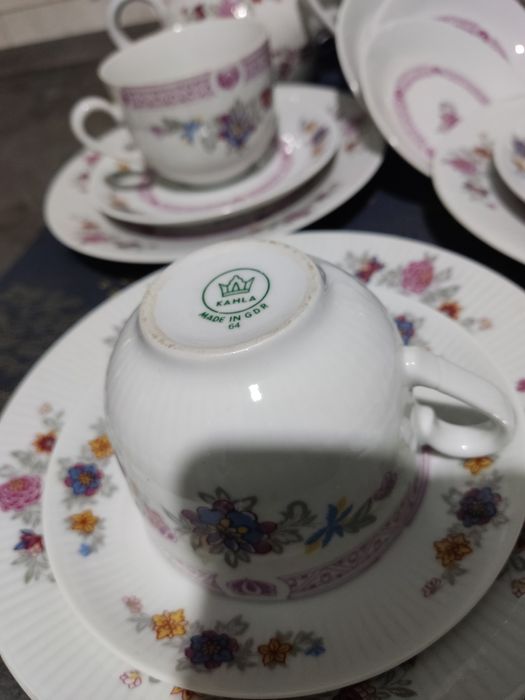 Сервиз чайный Павлины.ГДР