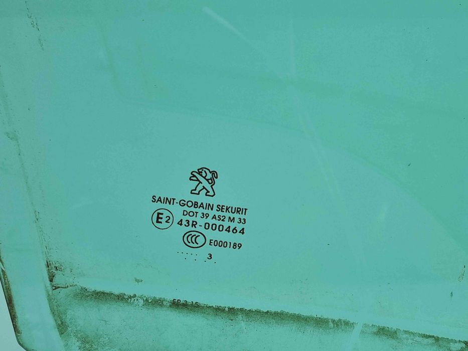Geam usa dreapta fata Peugeot 208 [Fabr 2012-2024] OEM