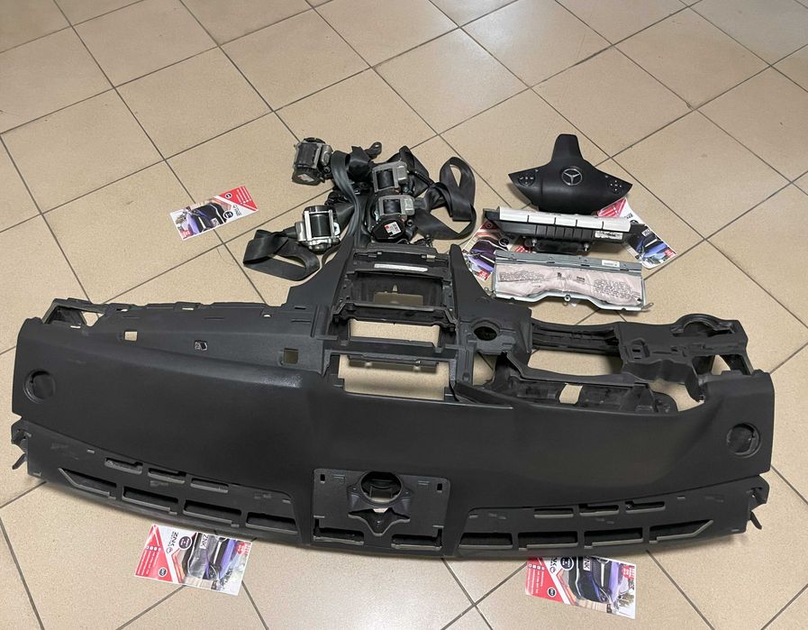 Mercedes Benz GLK X204 - plansa de bord - kit airbag - set centuri
