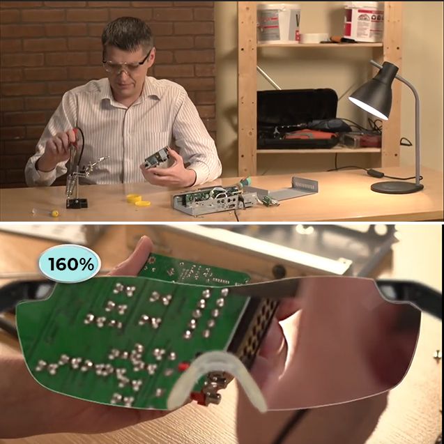 TV Shop Оригинал Big Vision Очила-увеличават образа с 160 процента