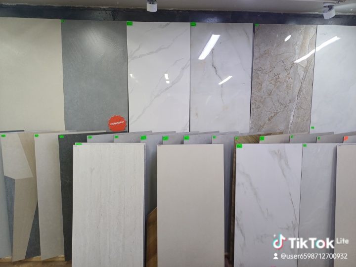 Кафель, Керамаганит, Ламинат