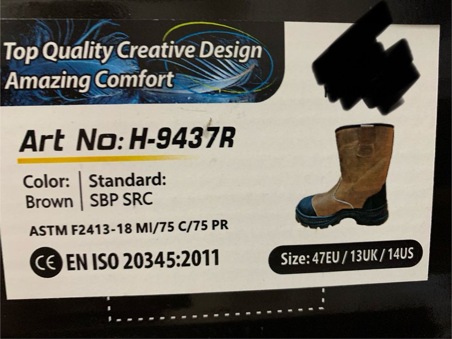 Ботинки сефти лето/зима