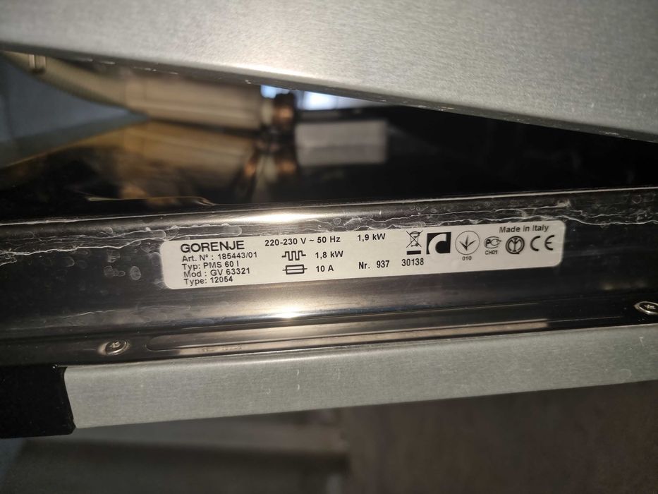 Съдомиялна за части Gorenje GV63321 (модел за пълно вграждане)