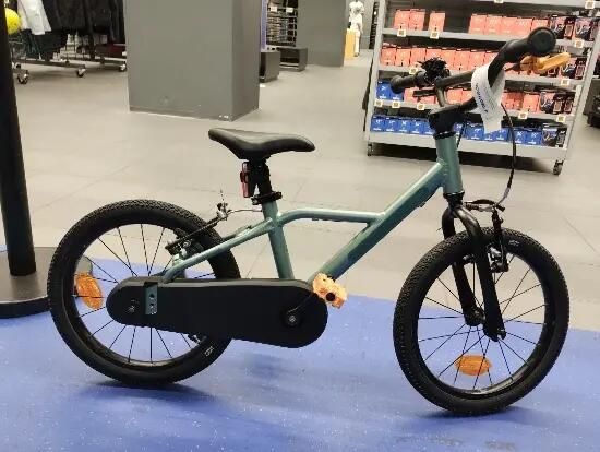 Bicicletă 16 inch 4-6 ani Discover 900 Verde - (SecondHand) Decathlon