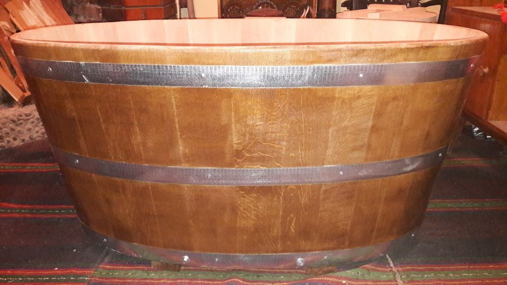 Производство на дървени вани-джакузи,руска баня.