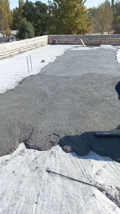 Полистиролбетондан ломбоз  50 Минг сумма 1 м2 тайер махсулот курук хол