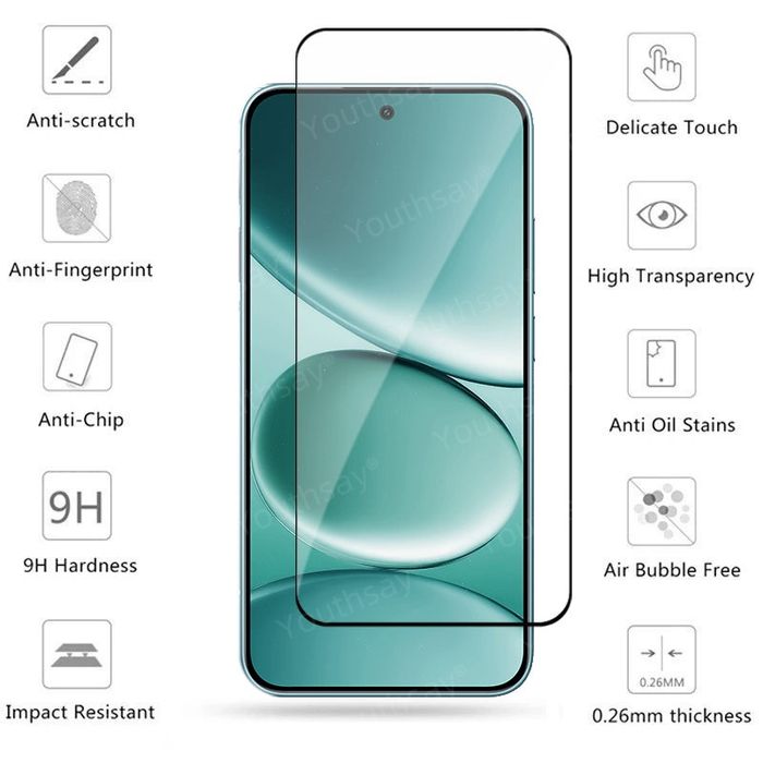 Xiaomi Redmi Note 15 Pro 5G /Redmi 15C/ OG Full Glue Стъклен протектор