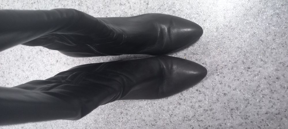 Классика сапоги кожа 40р