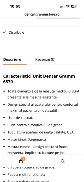 Urgent ! De vanzare! Unit dentar