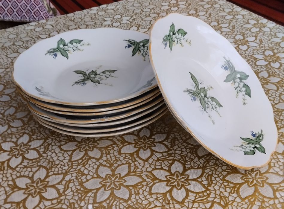 Тарелки для первого и второго блюда