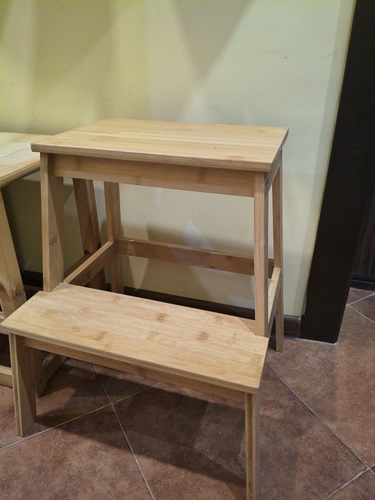 Дървена стълба столче Икеа Ikea