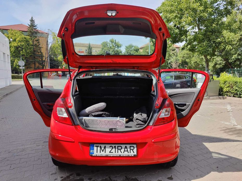 Opel Corsa (2008) - 1.2 Benzină, Euro 4, Roșu