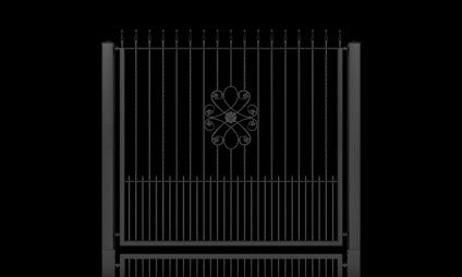 Gard din sipca metalica, fier forjat, tablă, BCA, plasă, jaluzele