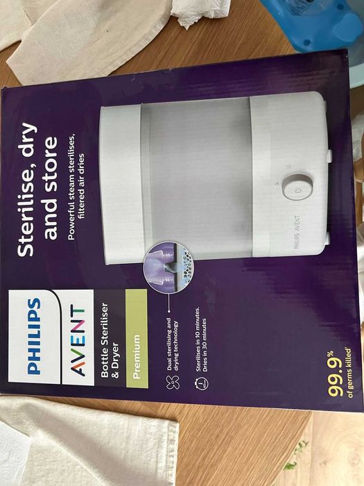 Електрически стерилизатор Philips Avent - Premium с функция изсушаване
