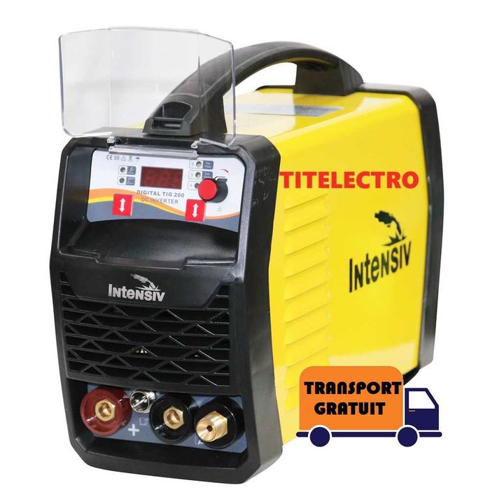 PROMOTIE Aparat sudura otel inox cu argon Digital TIG 200 INTENSIV WIG