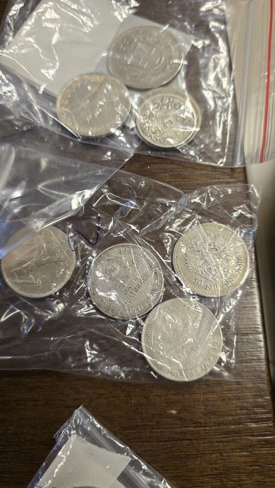 Сребърни монети 3 евро на грам в 999 проба