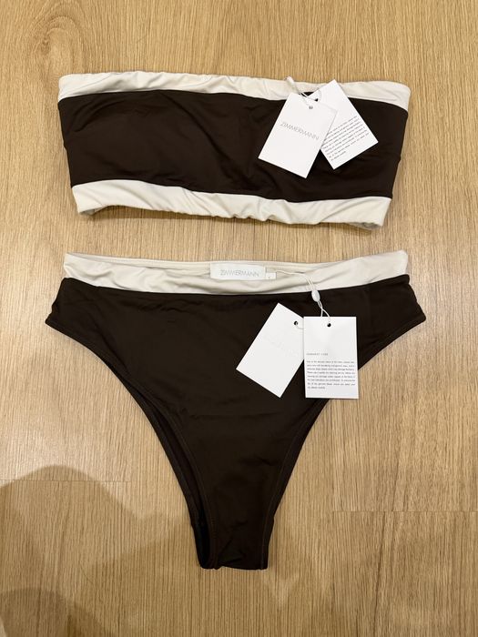 Бански костюм с висока талия Zimmermann